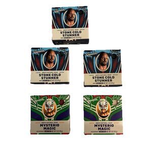 5 Bars Dr. Squatch Men's Ltd Edition Soap WWE Stone Cold Stunner Mysterio Magic